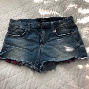 Joe’s Jeans cut off jean shorts- size 27